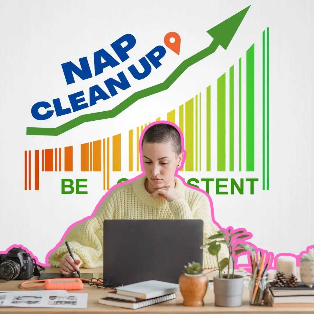 NAP clean up business owner women working
